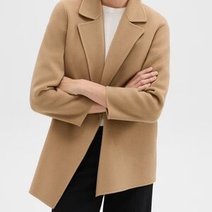Theory Clairene Jacket in Double-Face Wool-Cashmere